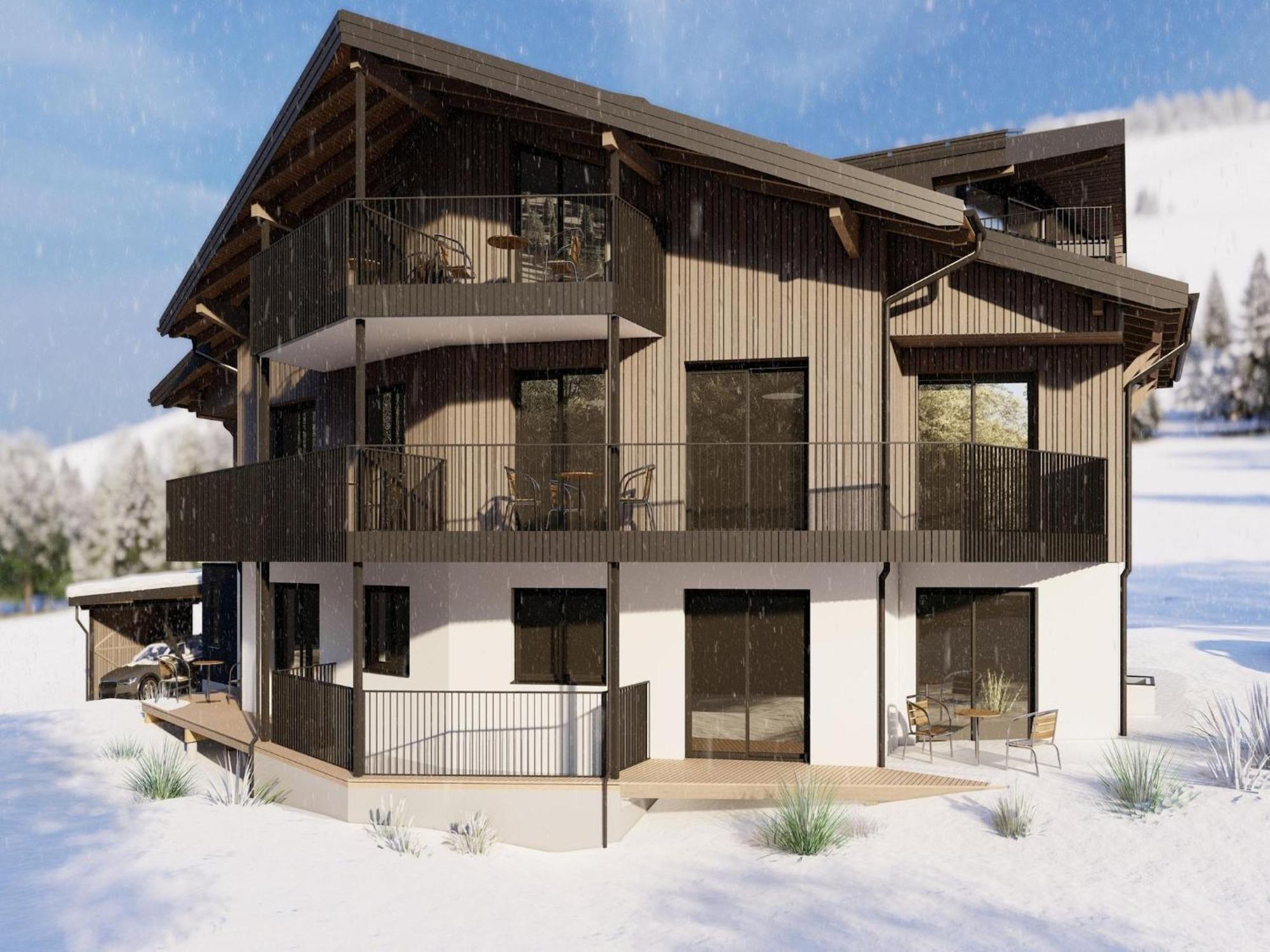 Bergzeit Flat Saalbach Directly On The Ski Piste Eksteriør billede